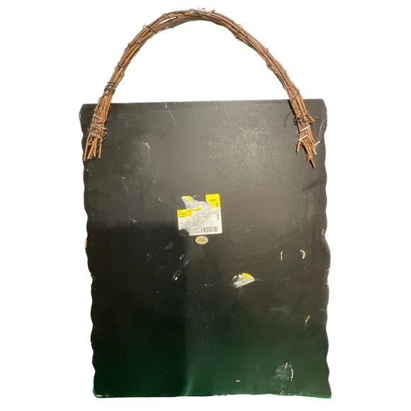 Witch's To-Do List Hanging Sign, Twig Handle, 15x9.5" - Good Condition - Picture 2 of 2